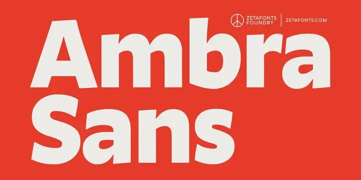 Ambra Sans Famiglia di caratteri