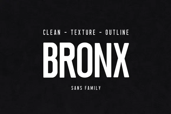 Bronx Font Family