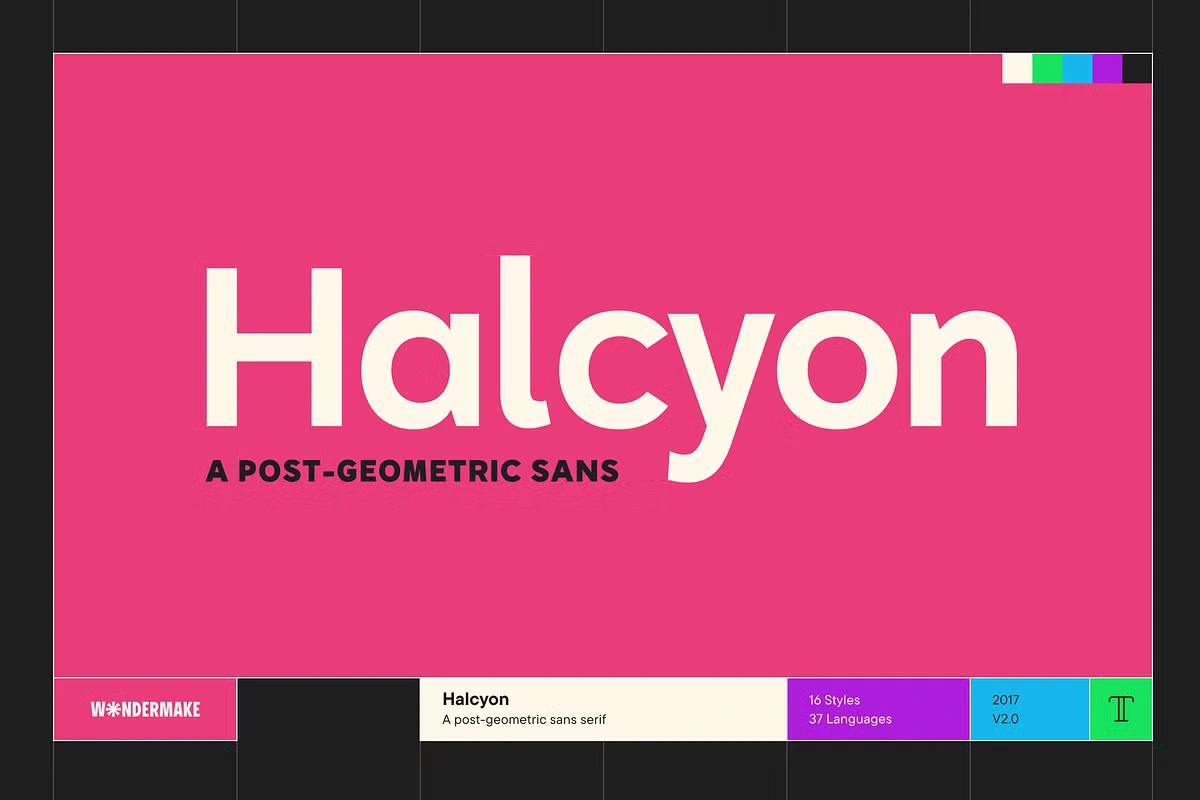 Halcyon Font Family