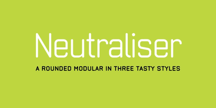 Neutraliser Sans 글꼴 패밀리