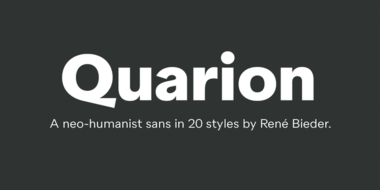 Quarion 글꼴 패밀리