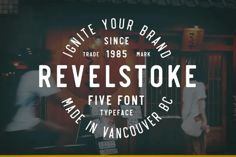 Revelstoke 글꼴 패밀리