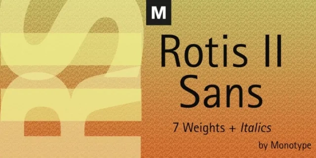 Rotis Ii Sans 글꼴 패밀리