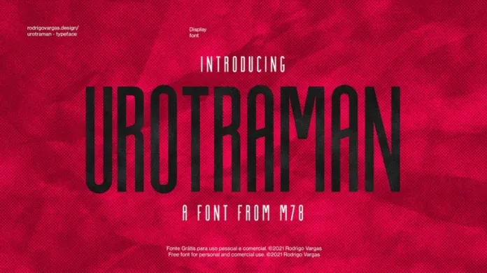 Urotraman 글꼴 패밀리